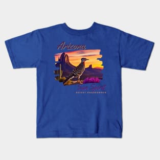 Arizona Sun Spirit Desert Roadrunner Kids T-Shirt